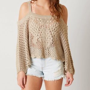 COCO + JAIMESON Cold Shoulder Sweater